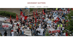 Desktop Screenshot of movementmatters.net